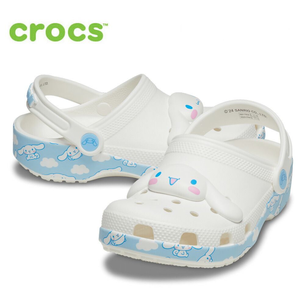 クロックス キッズ ジュニア サンダル シナモロール クラシック クロッグ K crocs 210344 Multi 靴 子供
