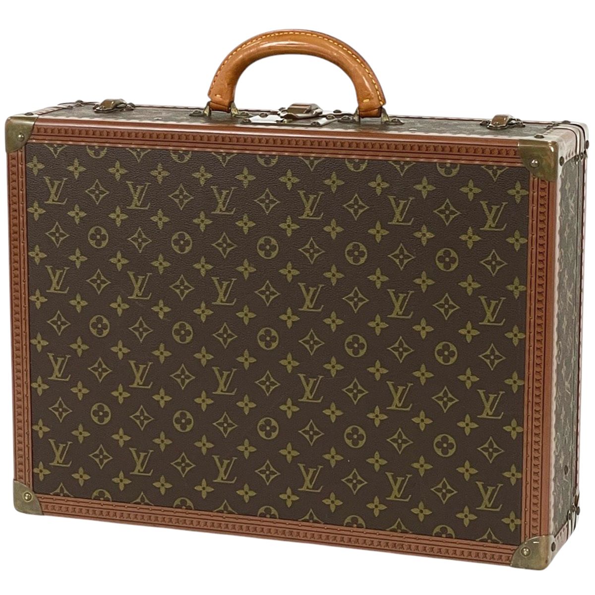 ルイ ヴィトン Louis Vuitton コトヴィル 50 旅行バッグ トラベルケース トランク モノグラム ブラウン M21422 レディース