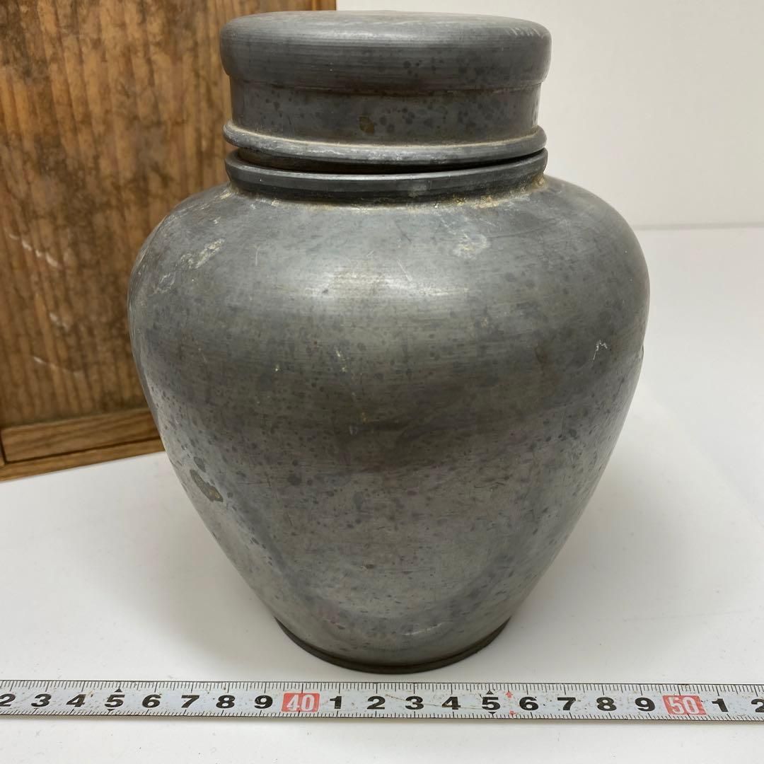 時代 錫製 大茶壺 926g トニヒ 東さ6-1201 2F