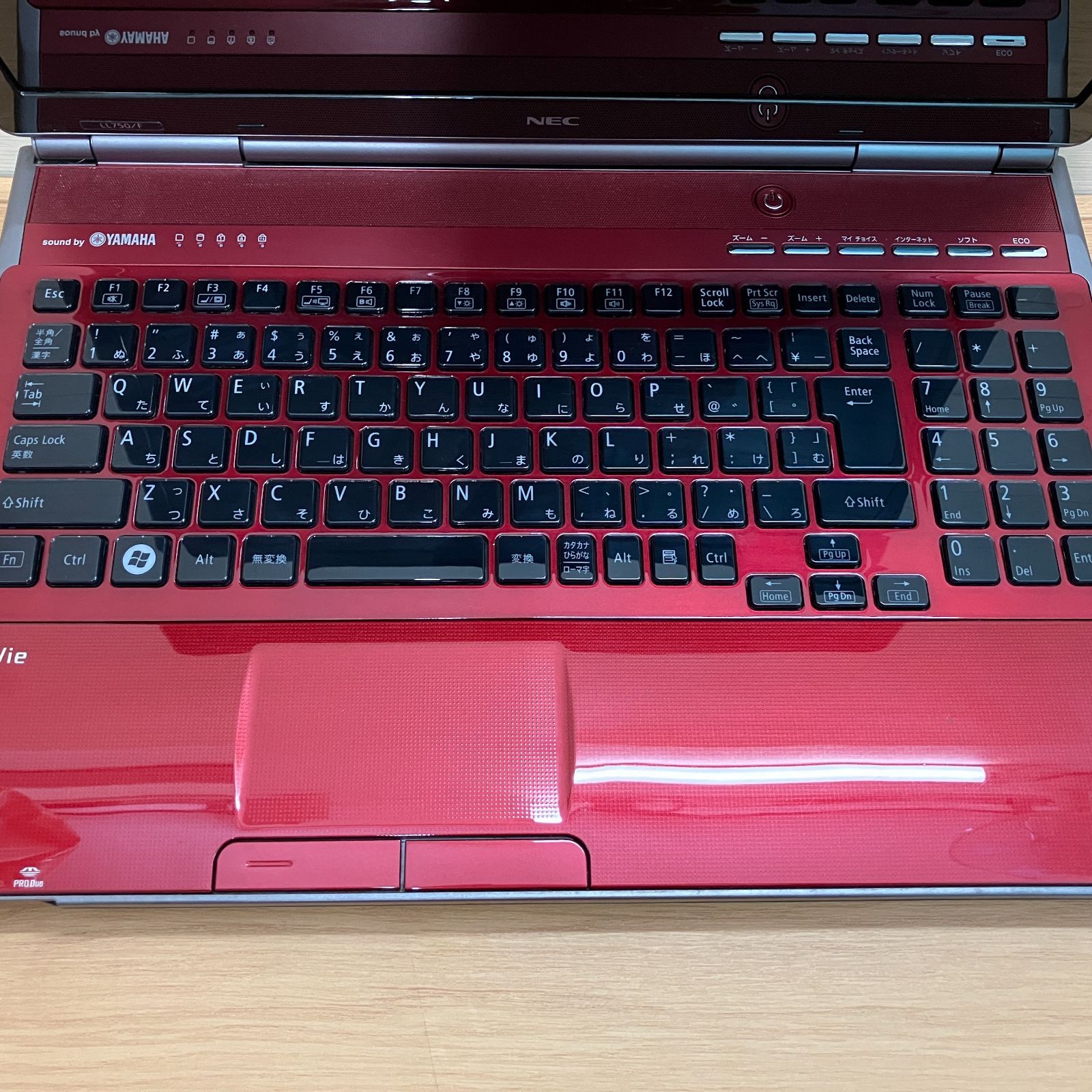 ジャンク】NEC LaVie PC-LL750F26R Windows7- メルカリ