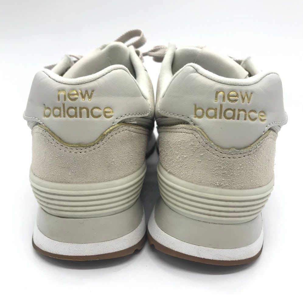 ✨極美品✨ニューバランス スニーカー クラシック574 アイボリー 23cm New Balance NEW BALANCE WL574ZDD 