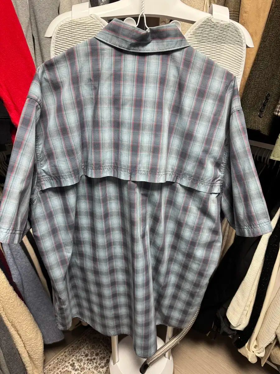 チェックショートスリーブ シャツ