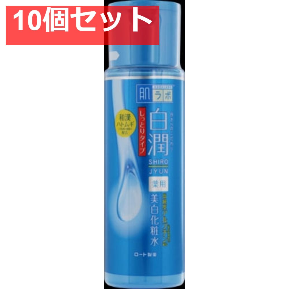 肌ラボ 白潤薬用美白化粧水しっとりタイプ [ロート製薬] [化粧水・ローション]【10個セット まとめ売り】