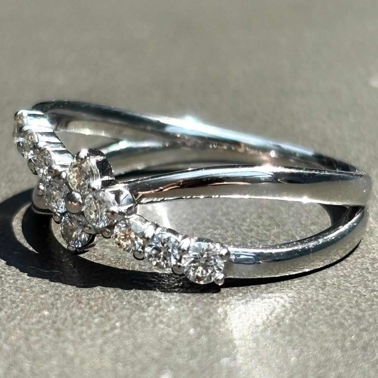PT ダイヤモンド リング 0.34CT ダイヤモンド0.34ct プラチナ900 PT 