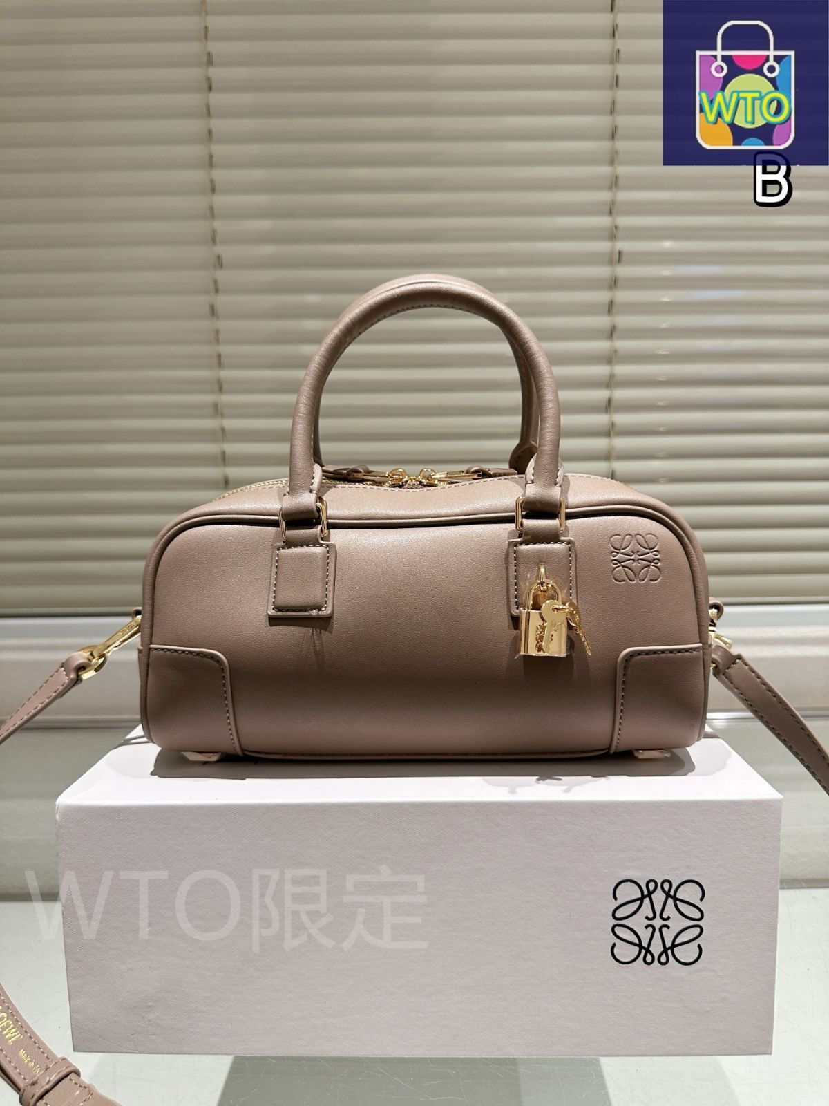LOEWE ハンドバッグ 今日WTO】LOEWE ハンドバッグ（牛皮 24×13cm）-WTO輸入-SN96