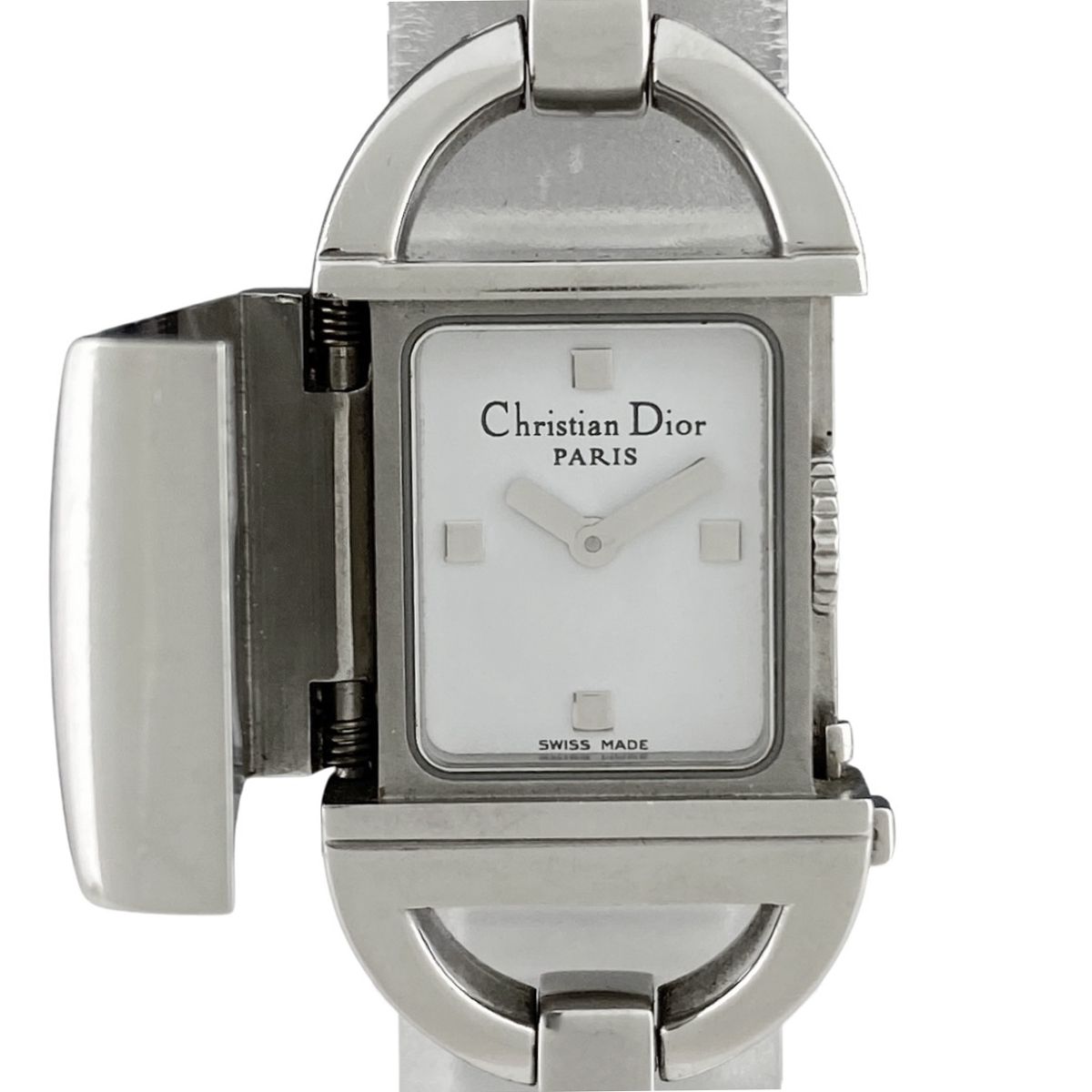クリスチャンディオール Christian Dior パンディオラ D78-100 腕時計 SS クォーツ レディース