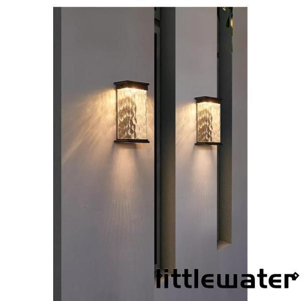 壁掛け灯 LED ライト ロマンチック 玄関灯 人感センサー 明暗センサー led ポーチライト おしゃれ 庭園灯 太陽能充電 屋外 照明 街灯 門灯 防水 NEXPOTALLINN_EU