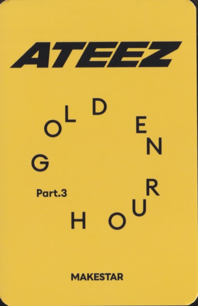 ATEEZ MAKESTAR YUNHO GOLDEN HOUR : Part.3 - メルカリ