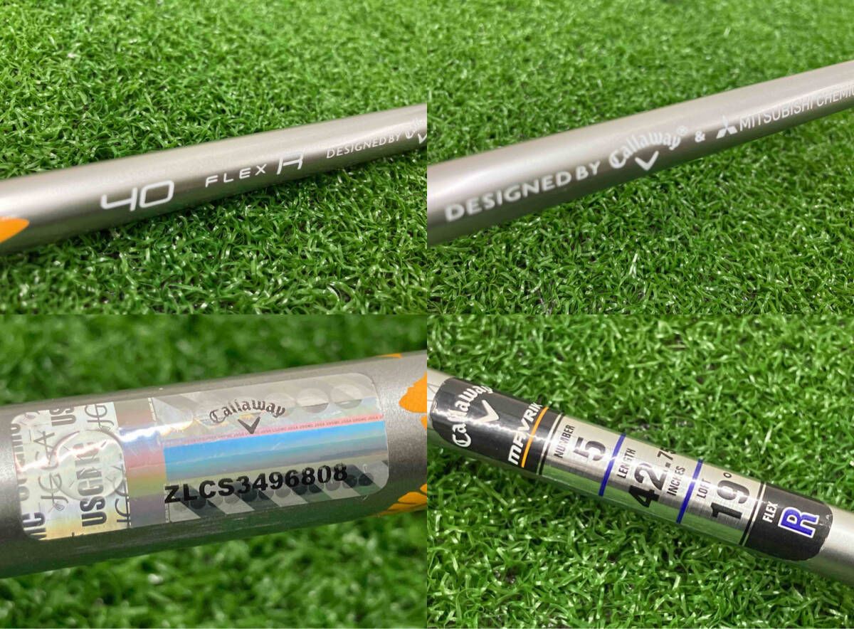 フェアウェイウッド Callauay mavrik max 5番フレックスR 男性右利きキャロウェイ マーベリック