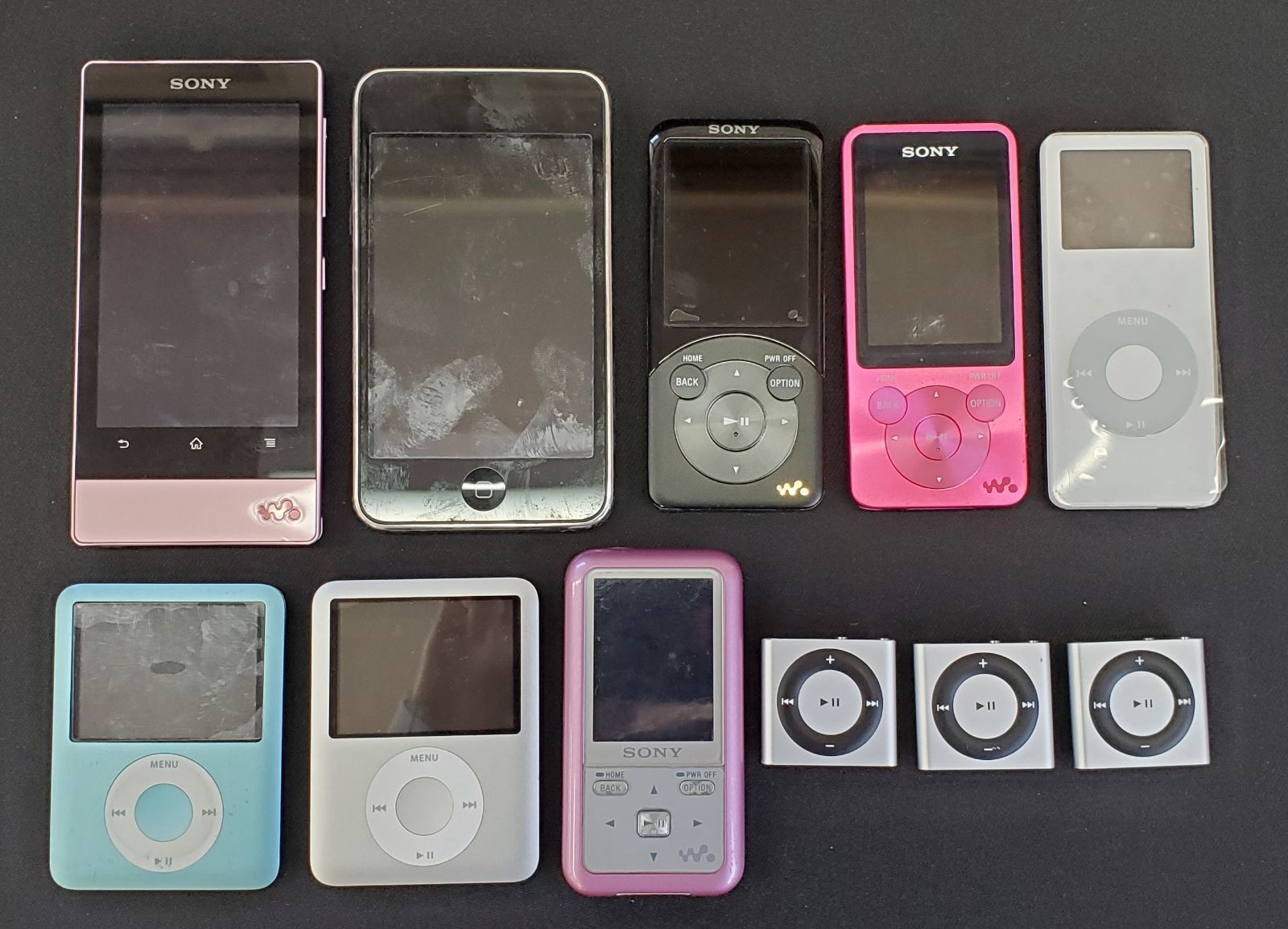 ジャンク品】SONY iPod Apple ウォークマン 11点セット まとめ