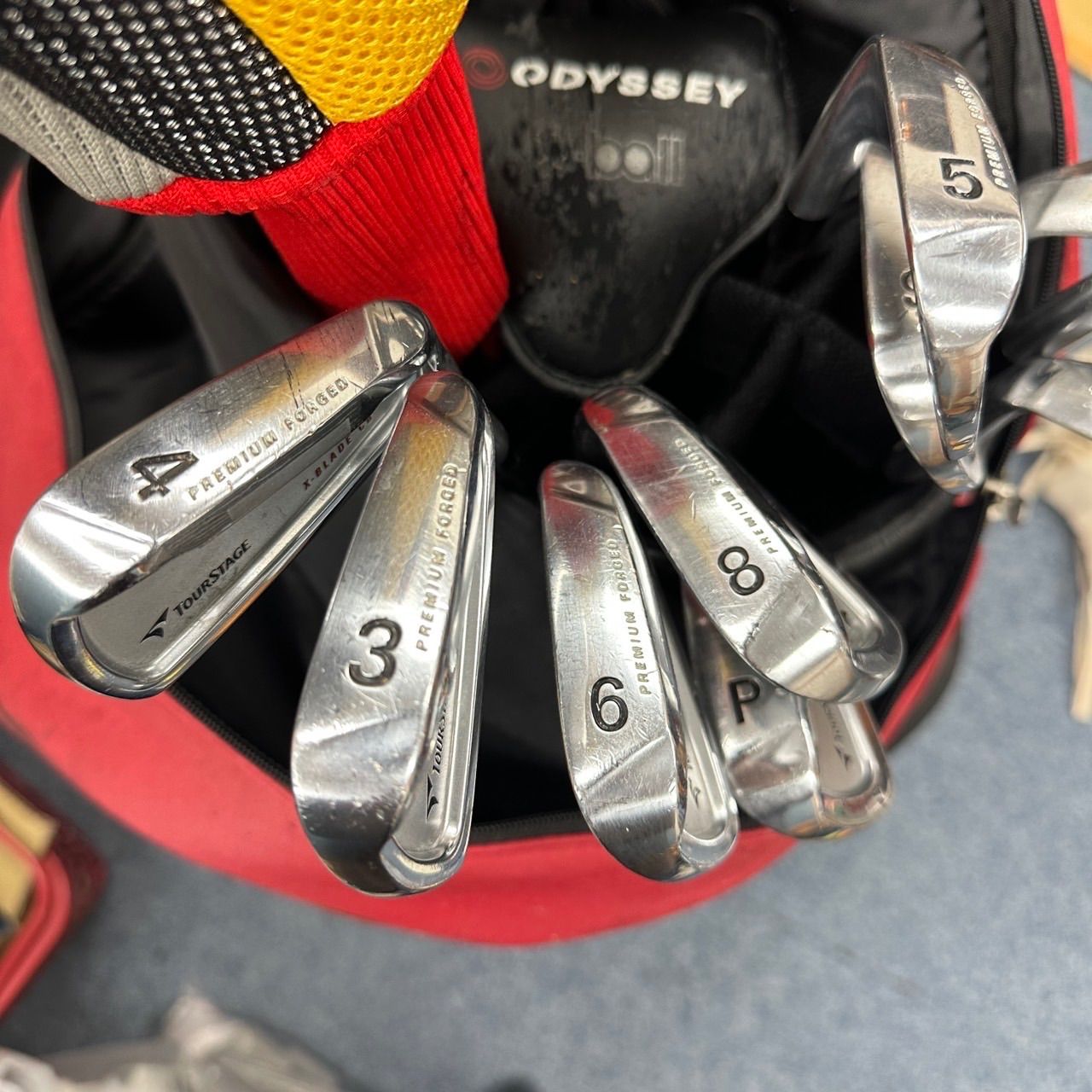 ツアーステージ X-BLADE GR アイアンセットパター付き ツアーステージ