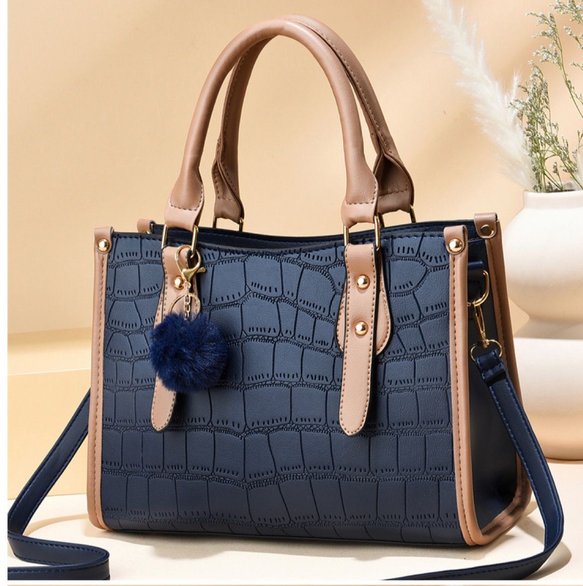 新品未使用】レディース トートバッグ ショルダーバッグ クロコダイル  