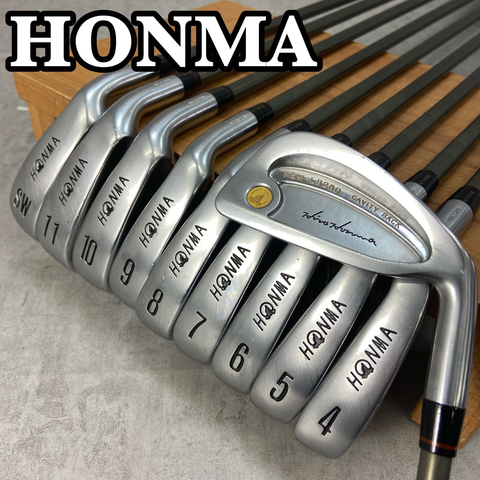 HONMA NEW LB280 CAVITY BACK アイアンセット 8本 HONMA LB-280