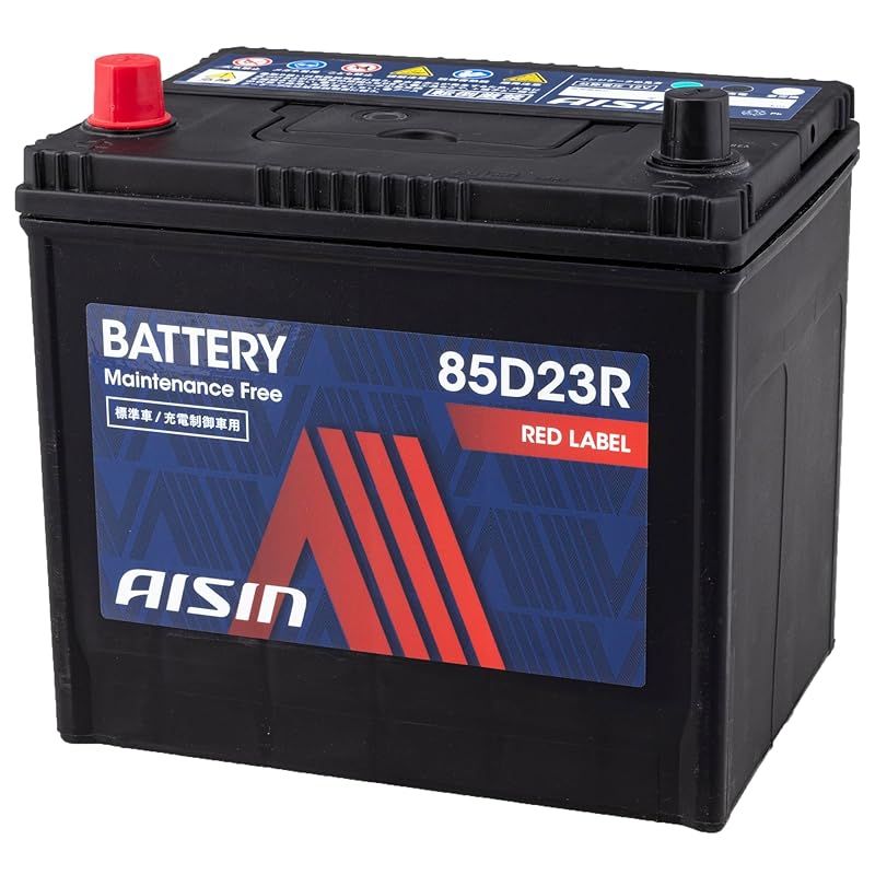アイシン AISIN 車用 バッテリー 85D23R 75D23R 55D23R ほか 標準車|充電制御車対応 RED LABEL BTRAZ-9085D23R