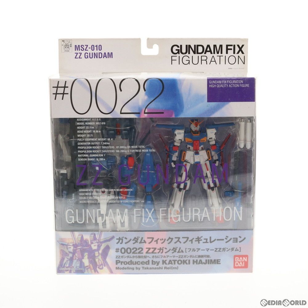 GUNDAM FIX FIGURATION #0022 ZZガンダム[フルアーマーZZガンダム] 機動戦士ガンダムZZ(ダブルゼータ) 完成品 可動フィギュア バンダイ