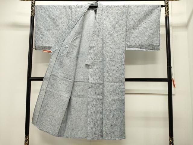 平和屋着物∴夏物 男性 浴衣 有松鳴海絞り 三浦絞り 証紙付き 綿 dy