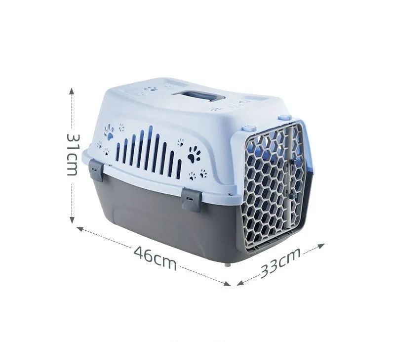 ペットキャリーペットキャリーペット用犬用猫用コンテナキャリーバッグハードキャリーキャリーケースプラスチック防災避難ペット用