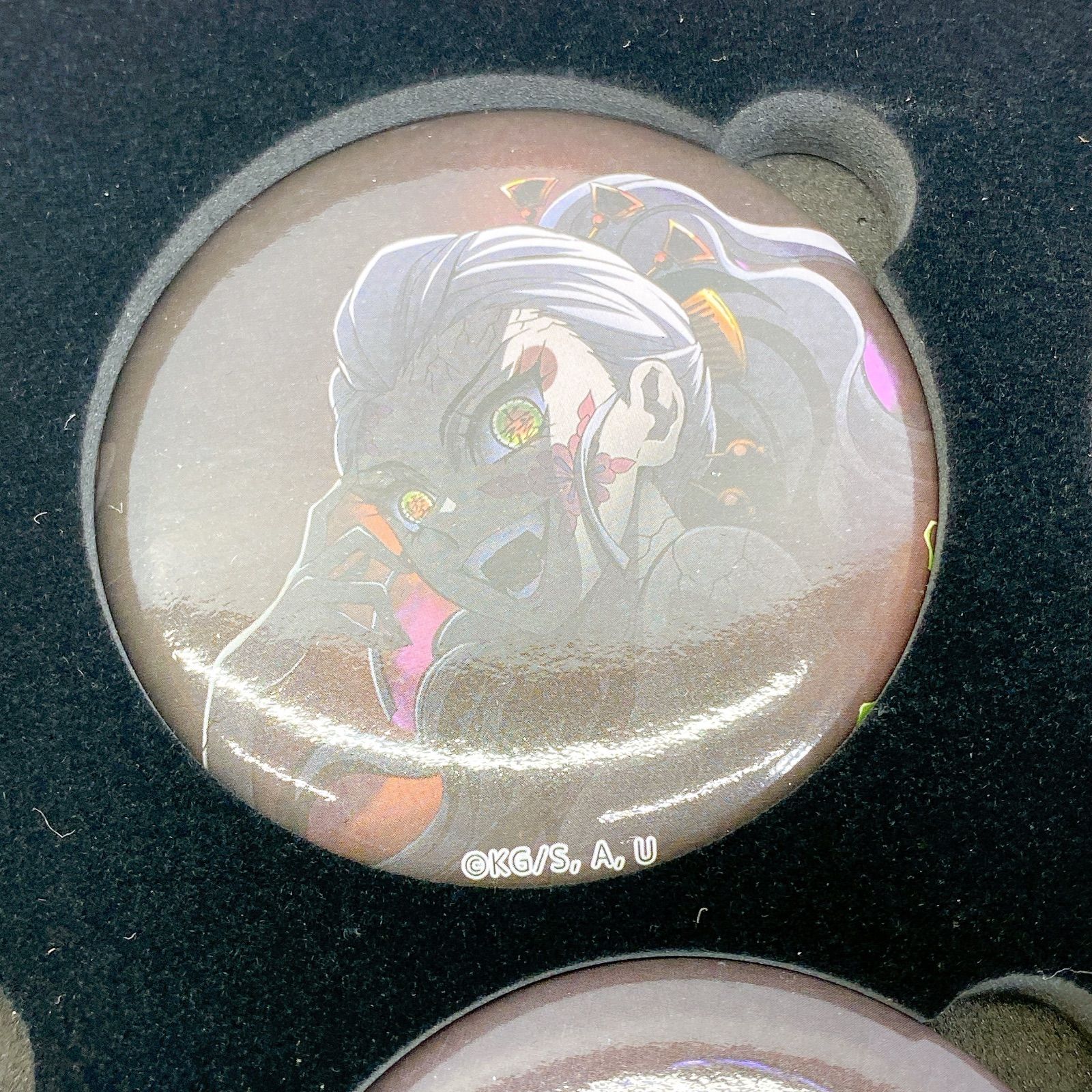 ◇ 鬼滅の刃 ワールドツアー キービジュアル 57mm 缶バッジセット 上弦
