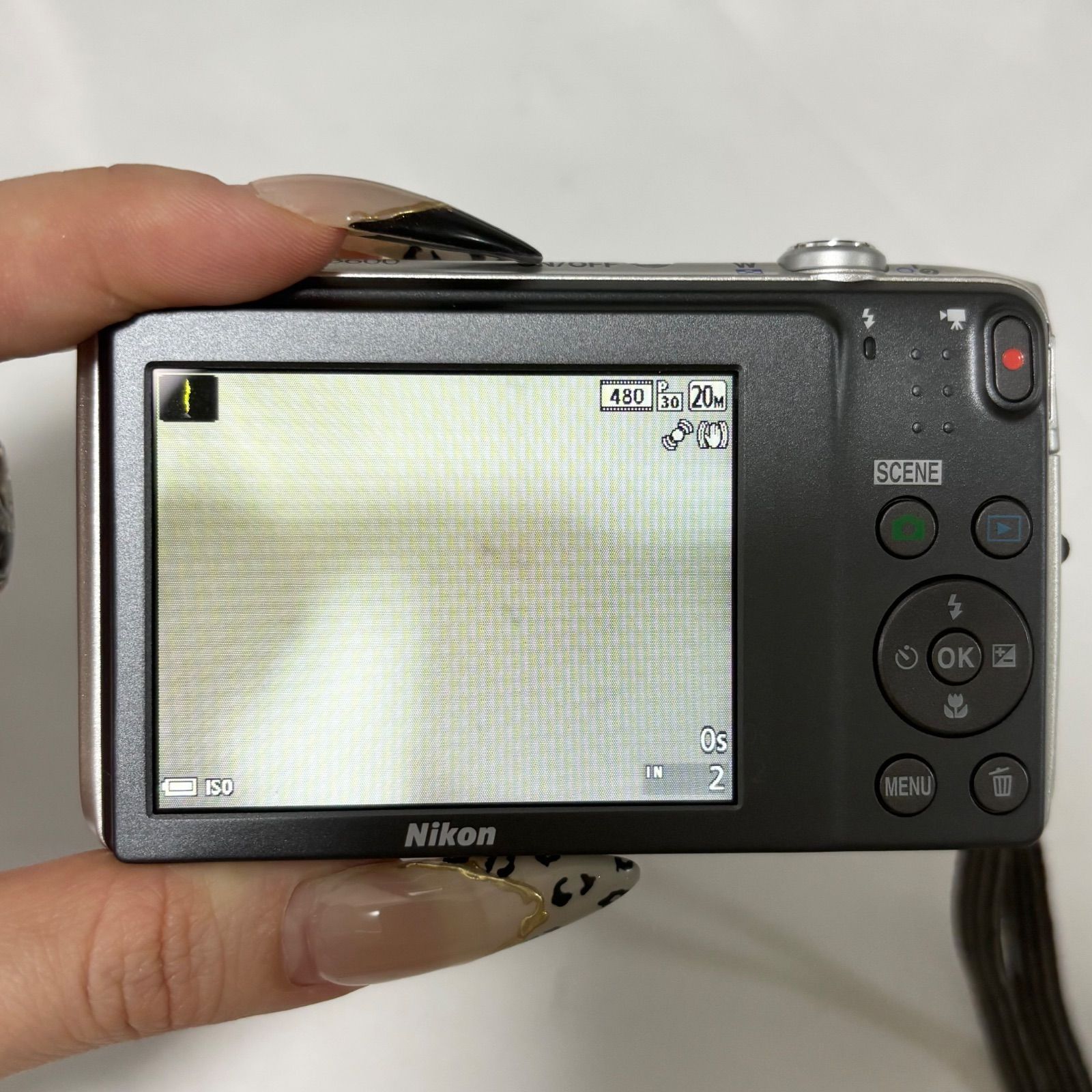 送料無料】Nikon/ニコン/COOLPIX/クールピクス/S3600/シルバー