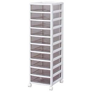 5営業日で発送 IRISOHYAMA アイリスオーヤマ 221272スーパークリアチェスト ホワイト クリアブラウン 10段タイプ SCE-1000-BR 1台