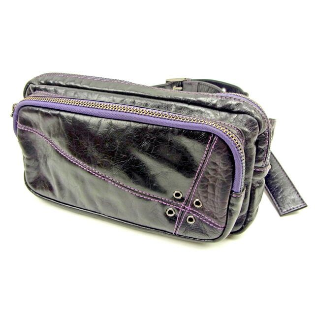 美品】サマンサキングス ボディバッグ 黒 迷彩 新田真剣佑さん着用