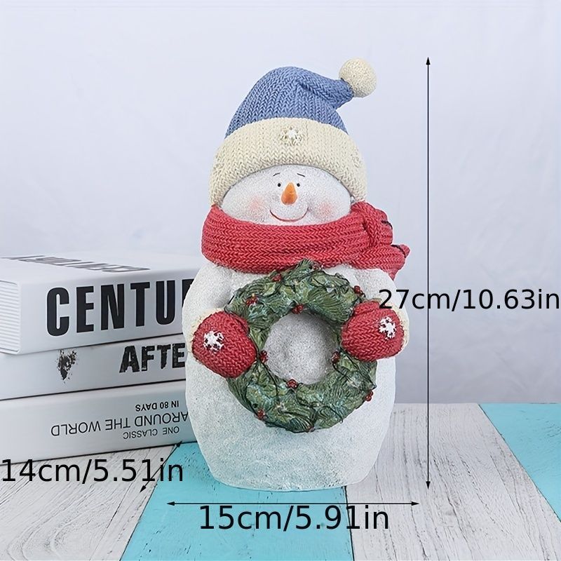 ナイトライト ベッドサイドランプ 卓上ライト オブジェ 置物 クリスマスデコレーション ツリー リース 雪の結晶を持っている雪だるま 3種類 間接照明 インテリア 寝室 授乳ライト テーブルライト オシャレ ギフト プレゼント 誕生日 贈り物 樹脂 NEXPOTALLINN_EU