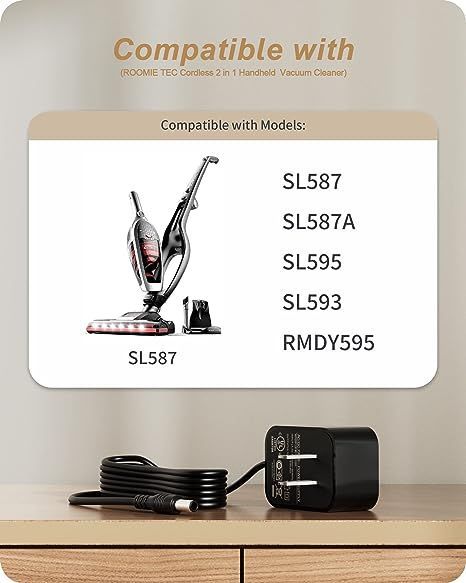 新品ROOMIE TEC コードレス掃除機 充電器 交換充電