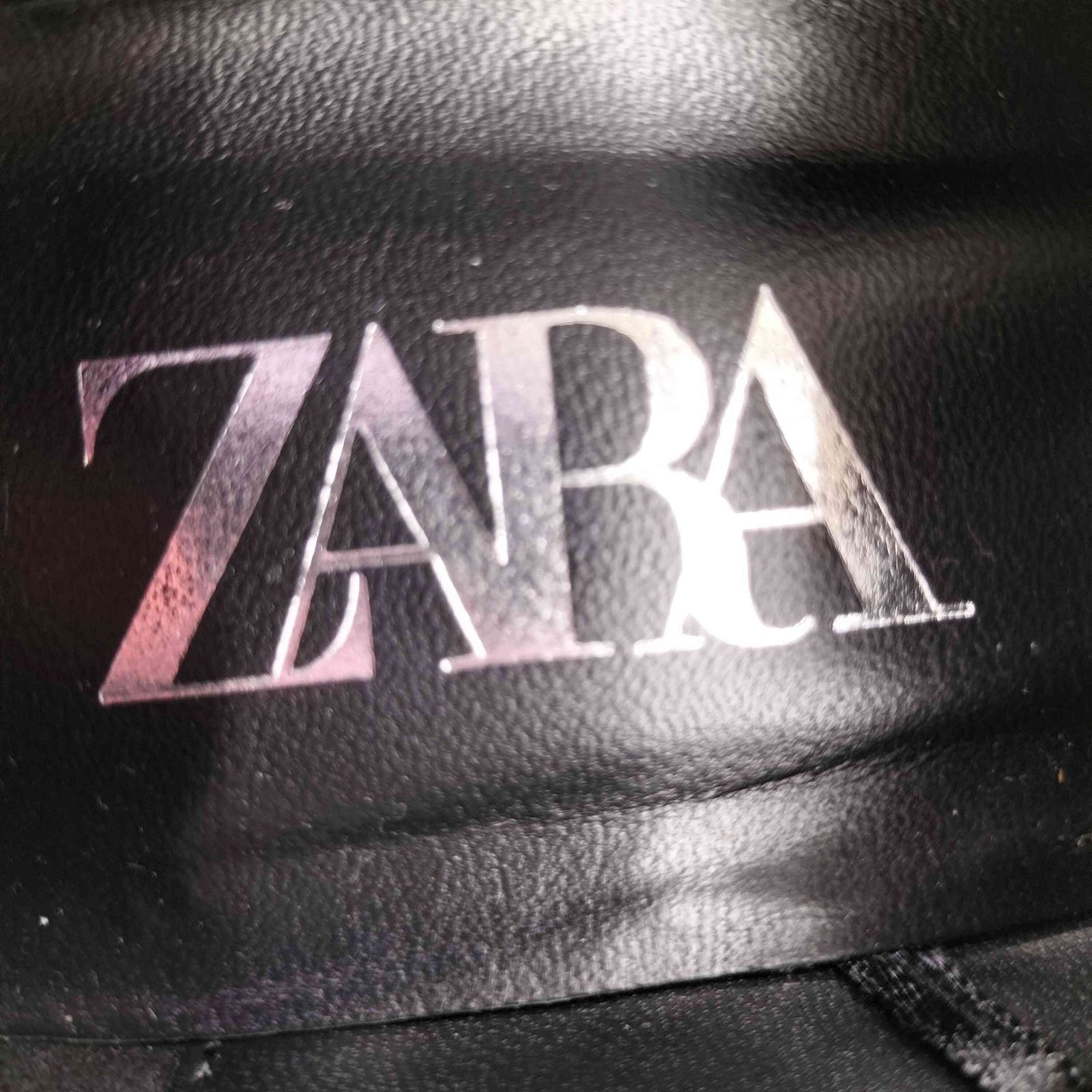 ザラ ZARA ホースビット フェイクレザーローファー レディース JPN：24.5 