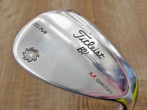 タイトリスト VOKEY SPIN MILLED SM6 ツアークロム 56°|08°M ウェッジ WG 純正特注シャフト フレックスS メンズ 男性用 右利き 右用 Dランク ゴルフクラブ
