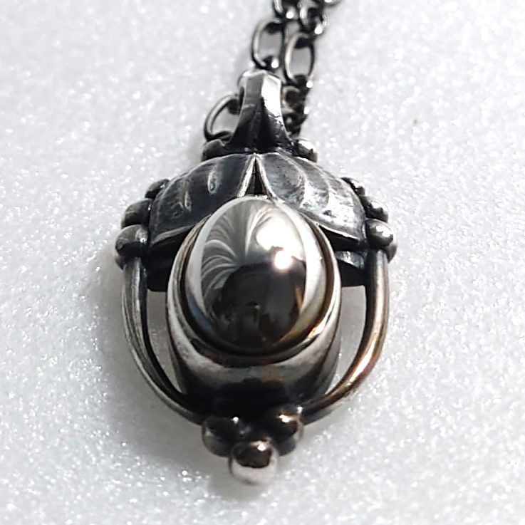 ジョージジェンセン イヤーペンダント 2003 箱あり GEORG JENSEN
