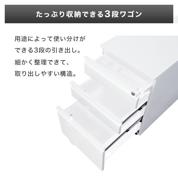 デスク下 キャビネット