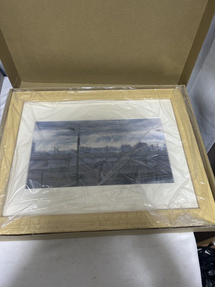 co jp 新海誠監督作品 天気の子 ビジュアルガイド 高精細複製画 A 4 額装あり 付 版 文学 小説 本 本 雑誌 漫画