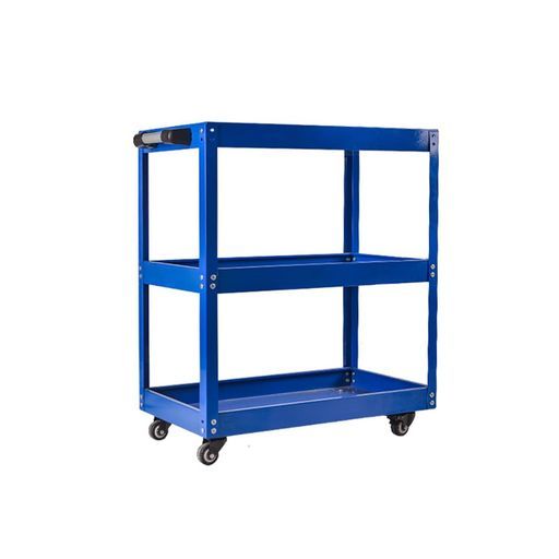 Tappros工具カートツールワゴン工具台車 耐荷重90kg ツールカートキャスター付き工具3段DIY工具収納移動運搬厚み作業ガレージ倉庫修理工場用ツールボックス青い360°可動式