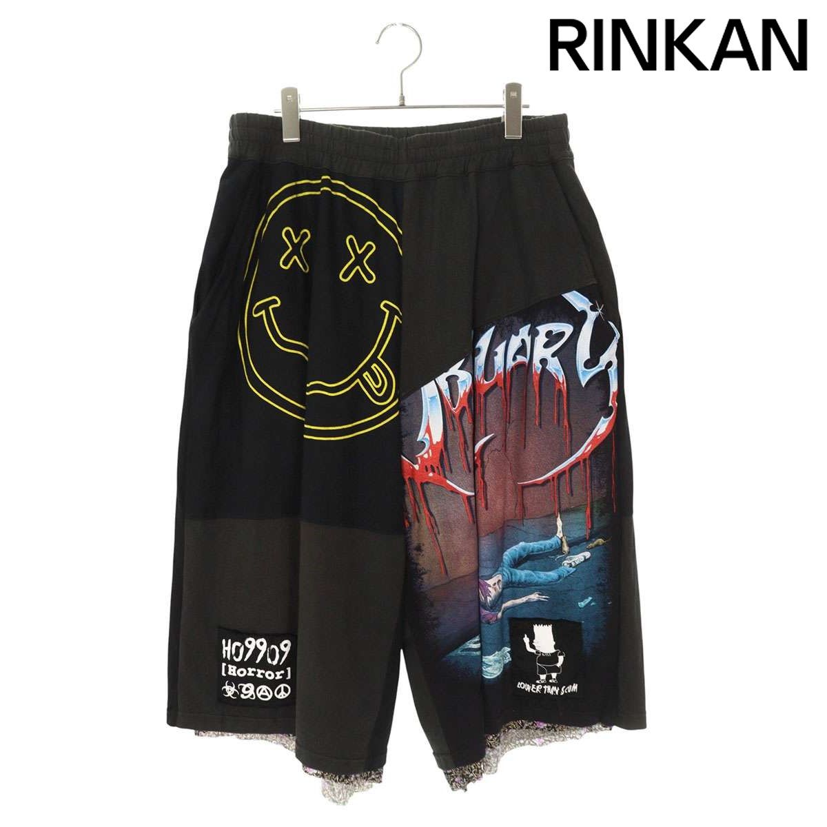 キディル 25SS PUNK SHORT PANTS KL948 ヴィンテージTシャツリメイク