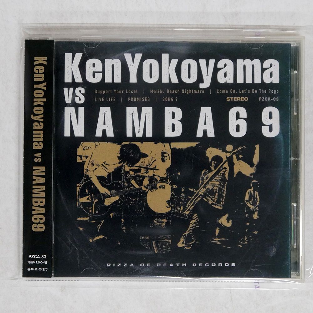 ト セール おすすめ 国内盤 横山健/KEN RECORDS DEATH OF NAMBA69/PIZZA VS YOKOYAMA ミュージシャン