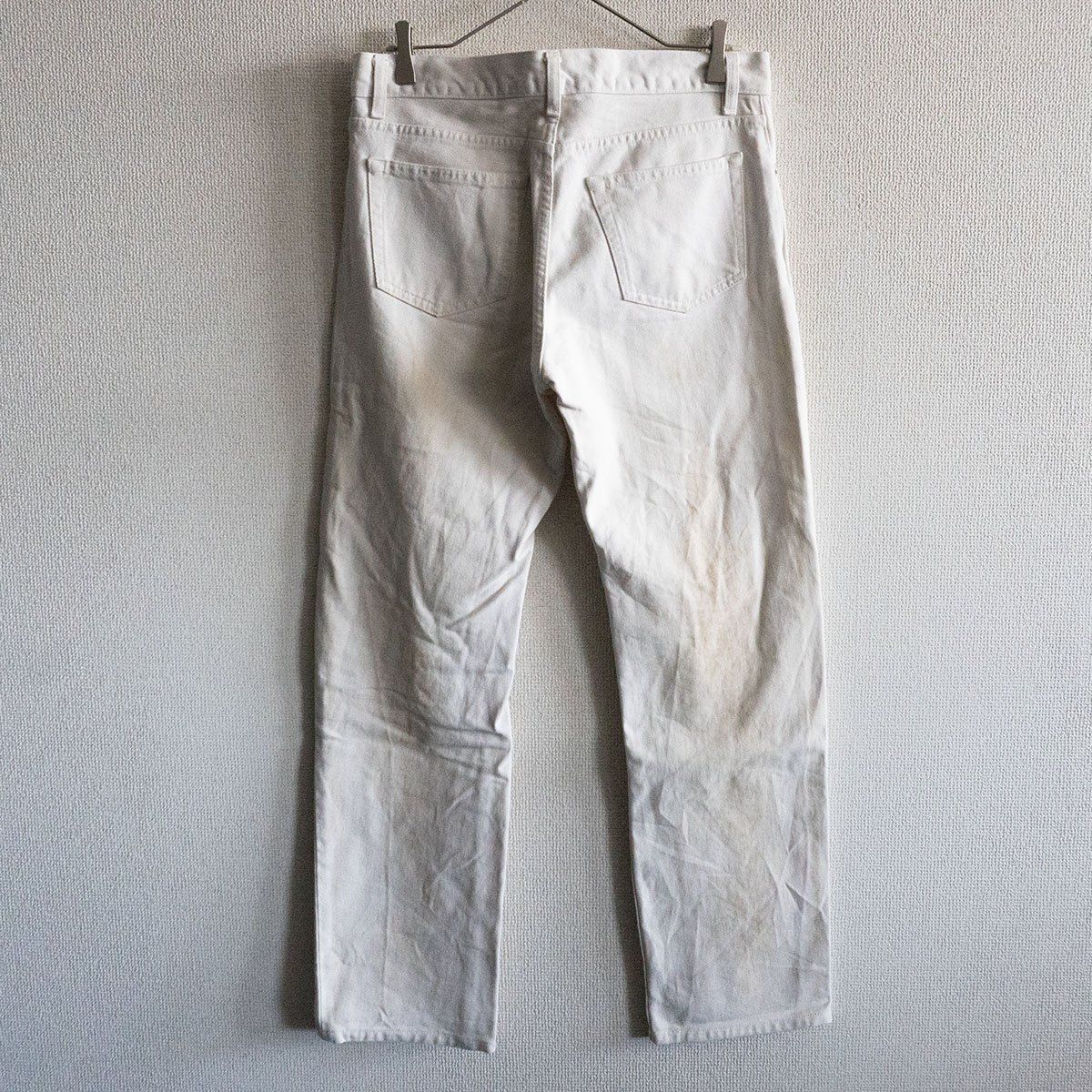90s/アーカイブ】 HELMUT LANG【 錆加工 デニム パンツ 】31