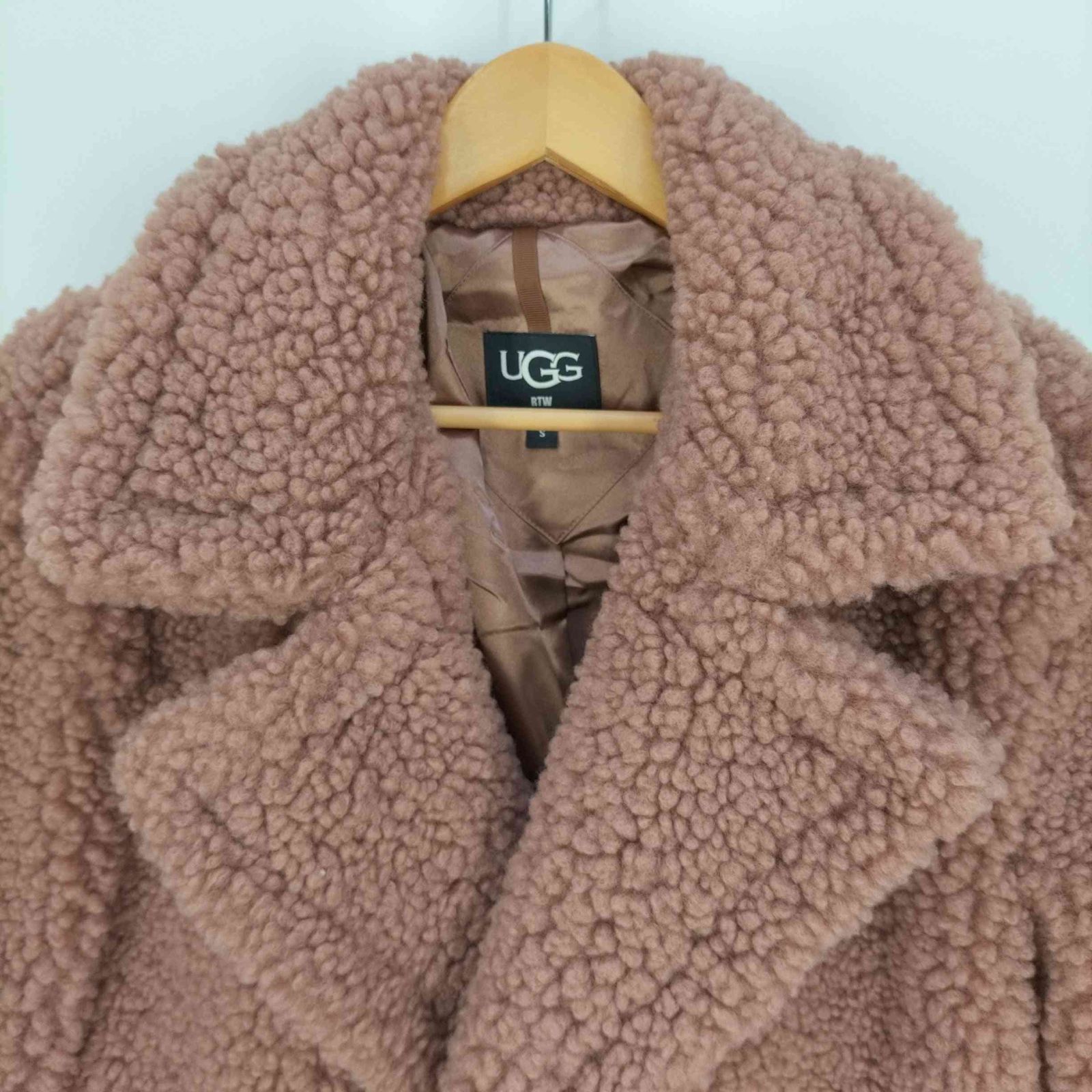 アグ UGG Gertrude Long Teddy Coat ガートルード ロング テディ