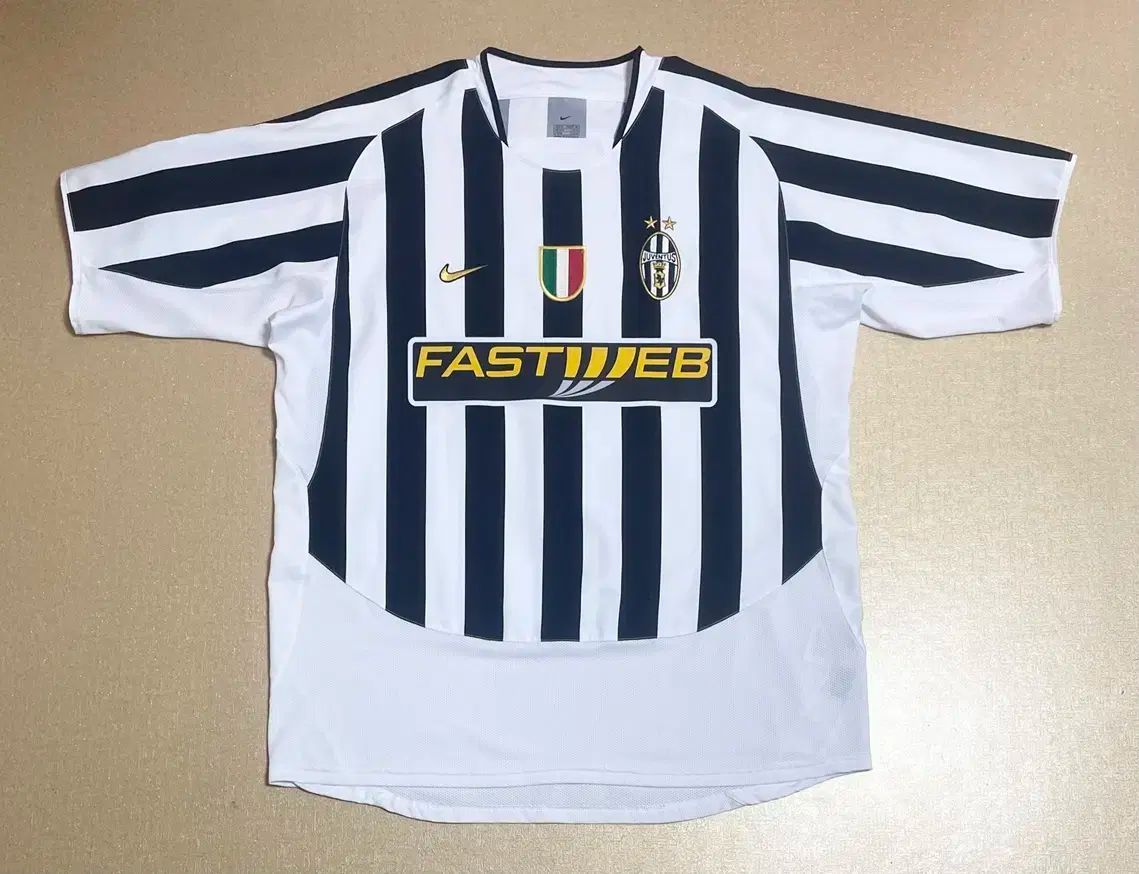 XL ） NIKE(ナイキ) ユヴェントスFC 03 ／ 04 ホーム シャツ デル