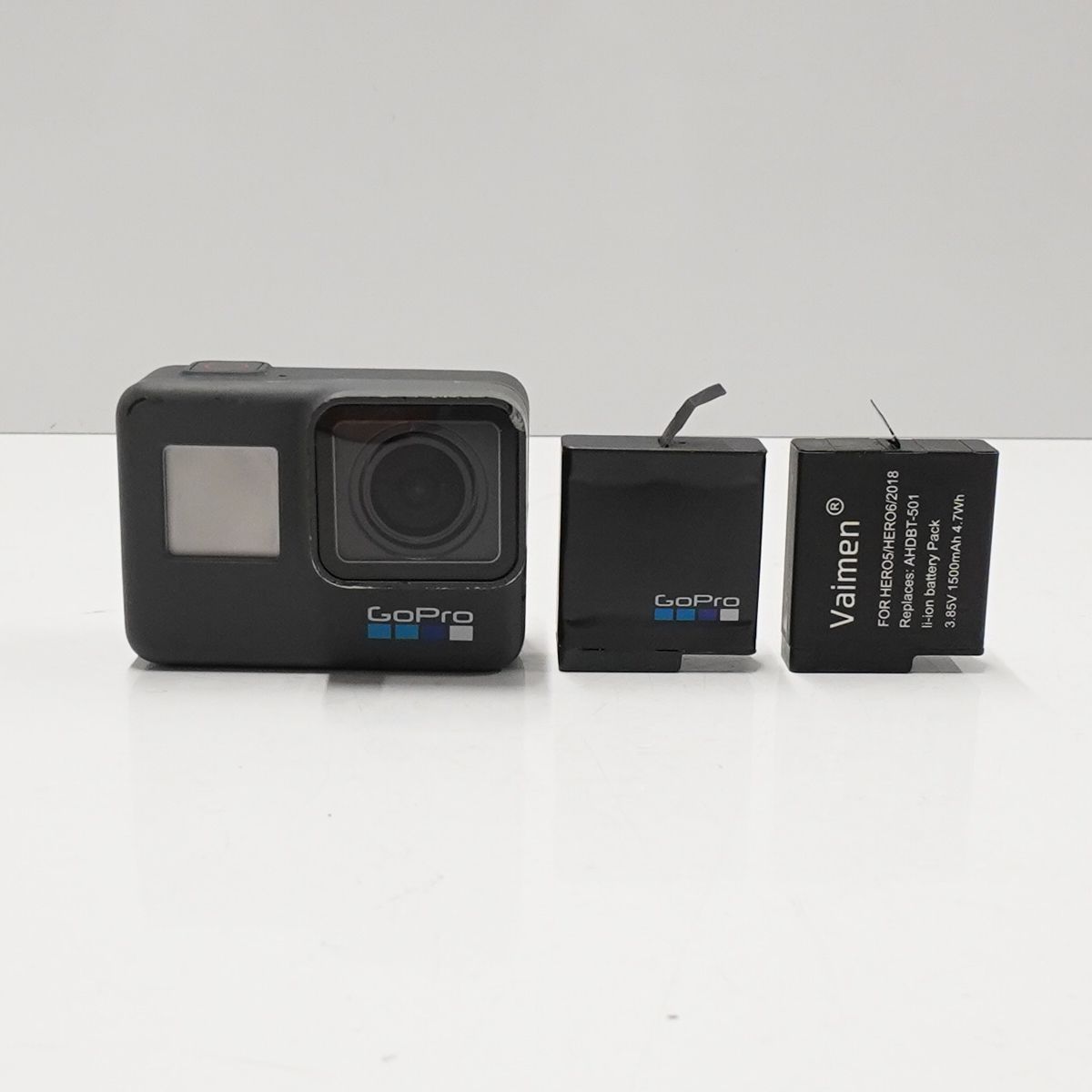 GoPro HERO6 Black ウェアラブルカメラ USED品 4K動画 本体+バッテリー