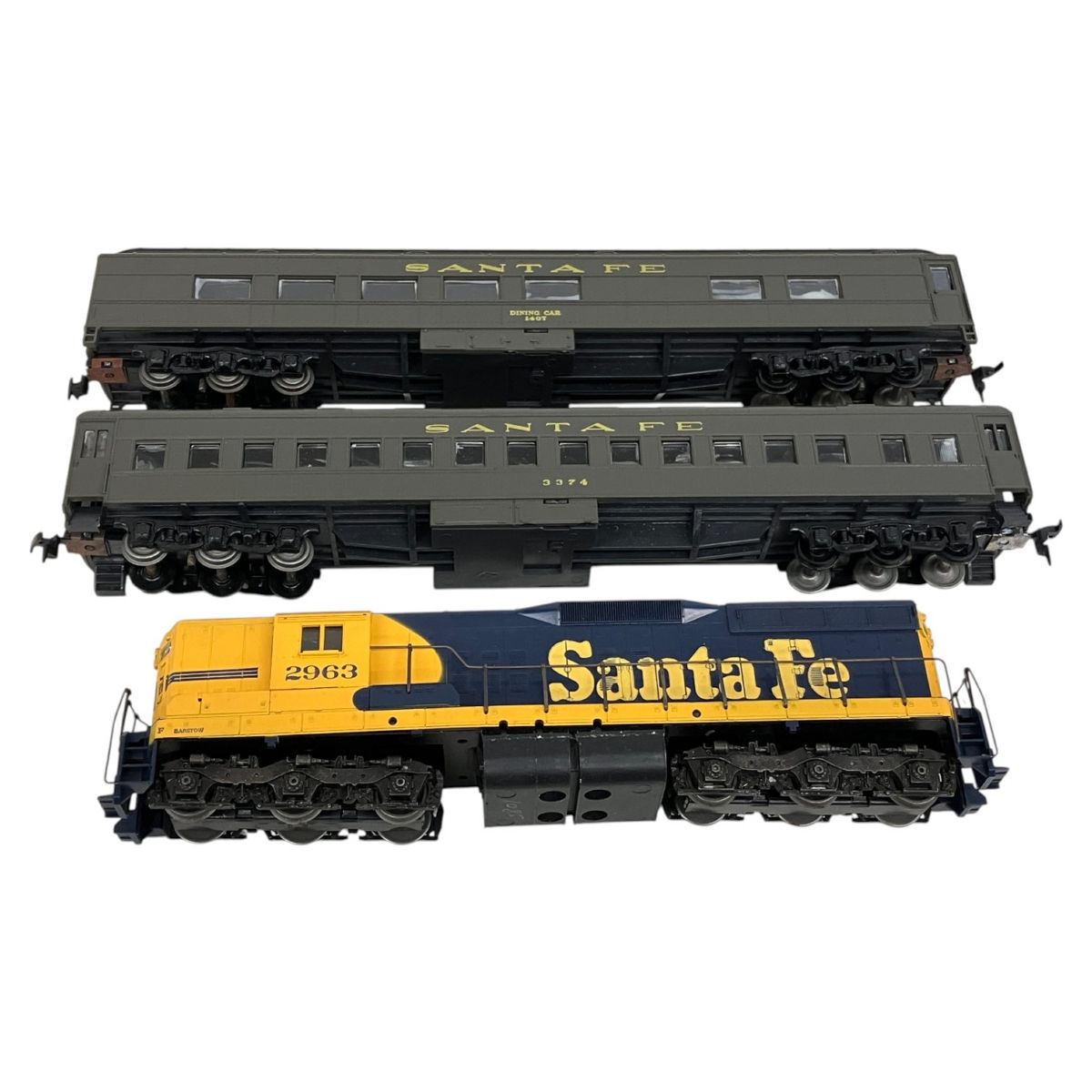 海外鉄道模型　サンタフェ  HOゲージ　作製キット　SantaFe 代引き不可】 海外鉄道模型 サンタフェ HOゲージ 作製キット