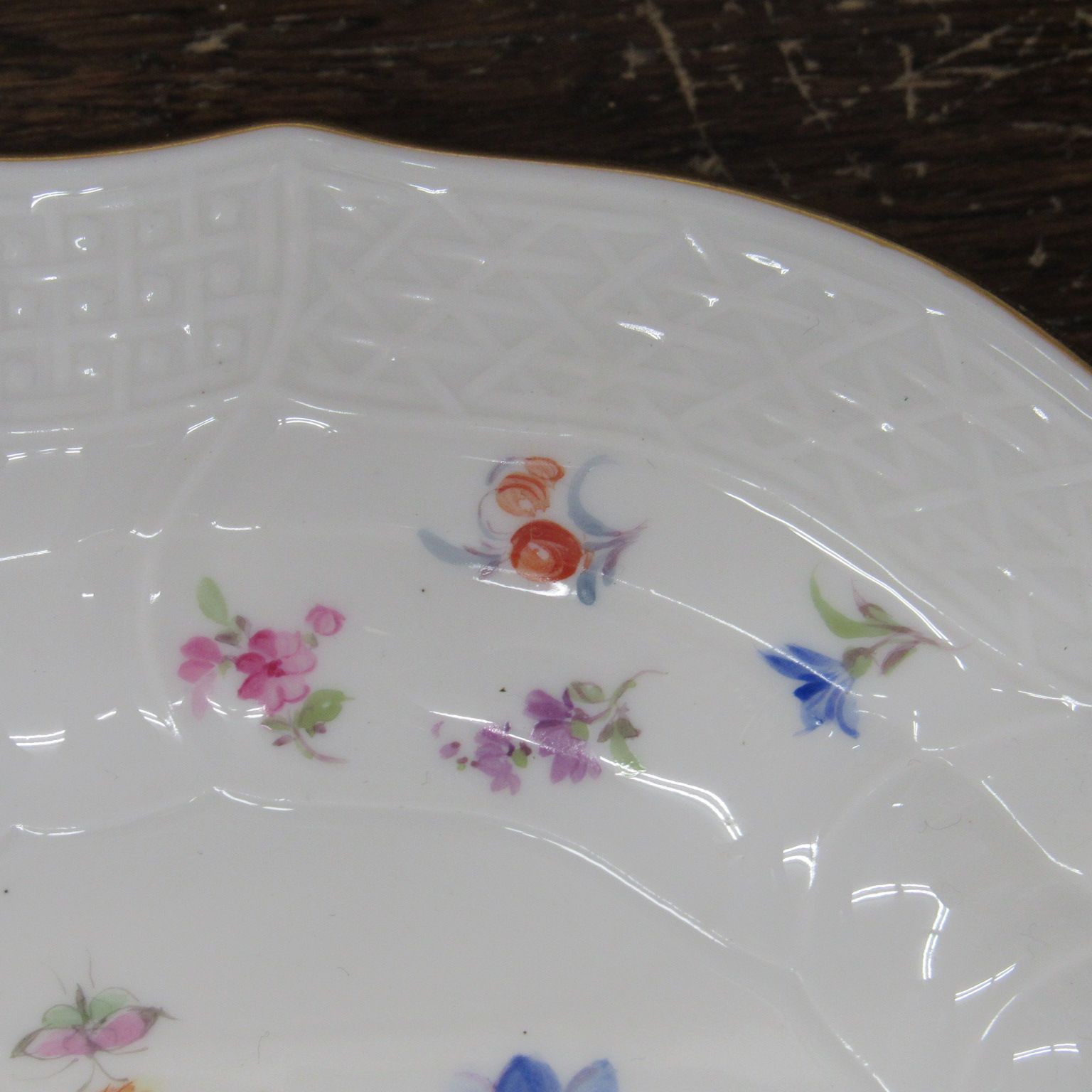 1850年-1924年 マイセン meissen アンティークマイセン ボタン剣 20cm