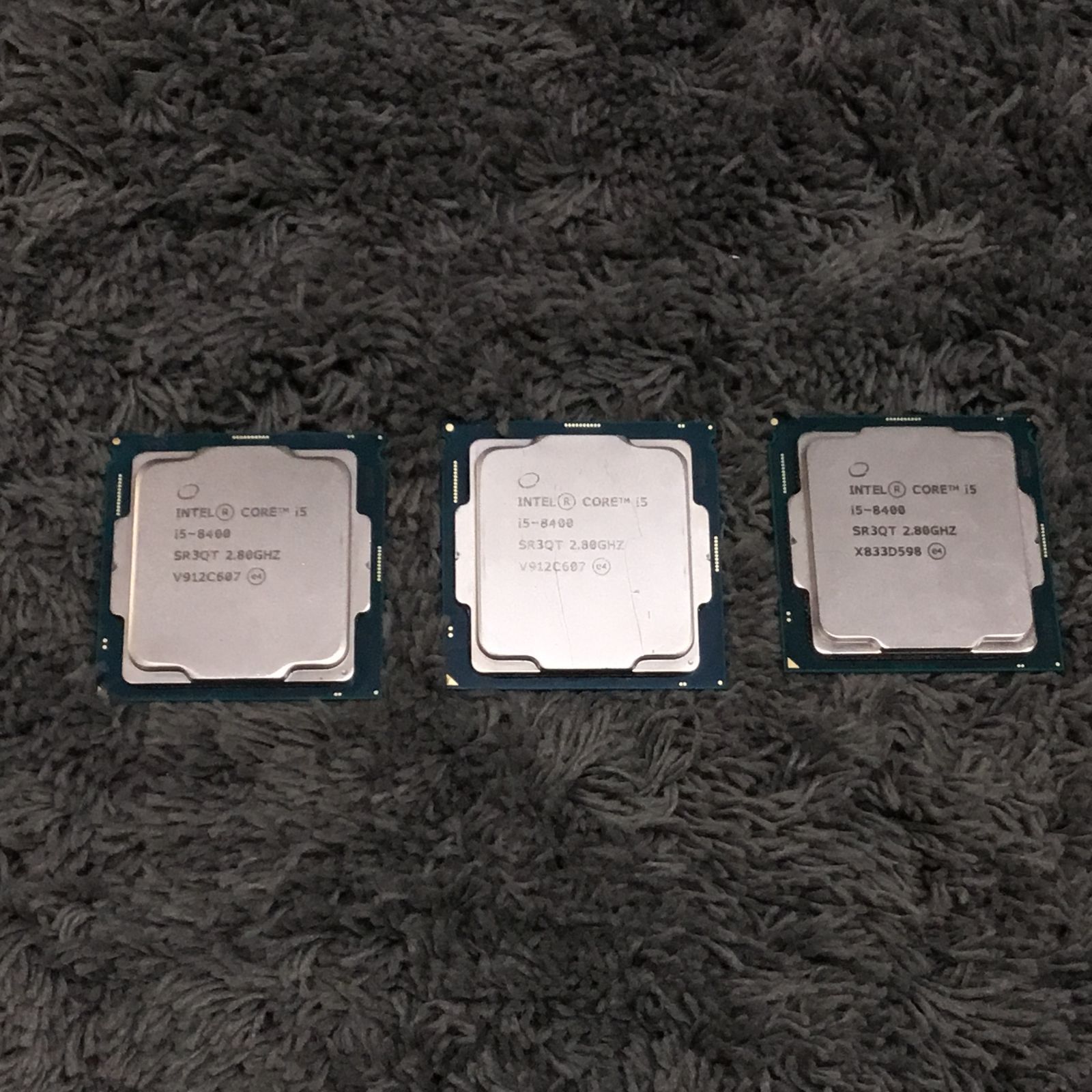 Intel Core i5 8400 CPU 3個セット 【公式通販】