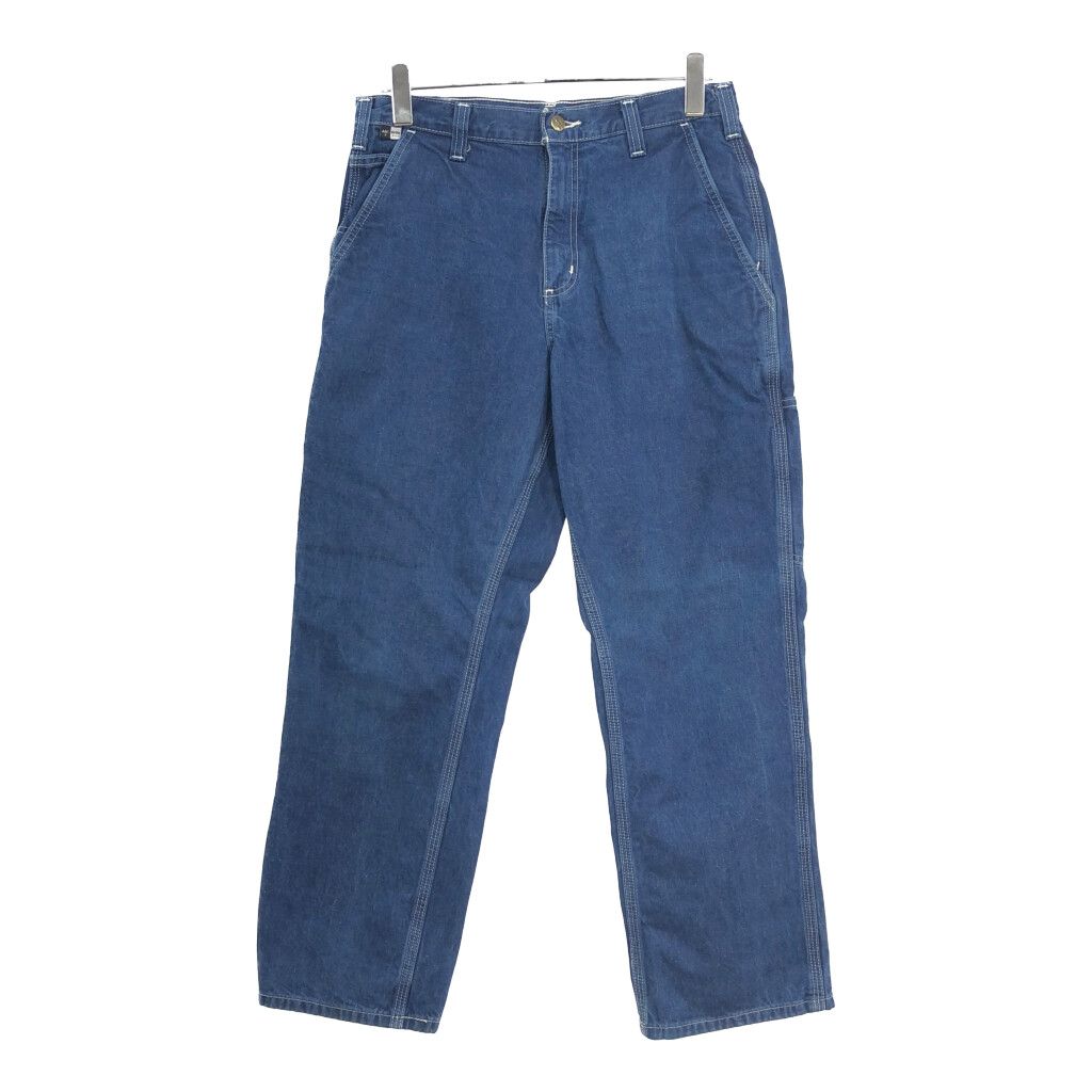 Carhartt FR カーハートFR デニム ペインターパンツ ブルー メンズ W32 L30 古着 V4003