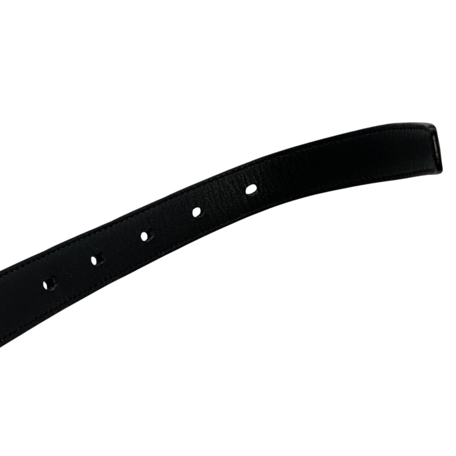 ♪1541 サンローラン ベルト YSL BELT 2.0 ナロー 554465 ブラック