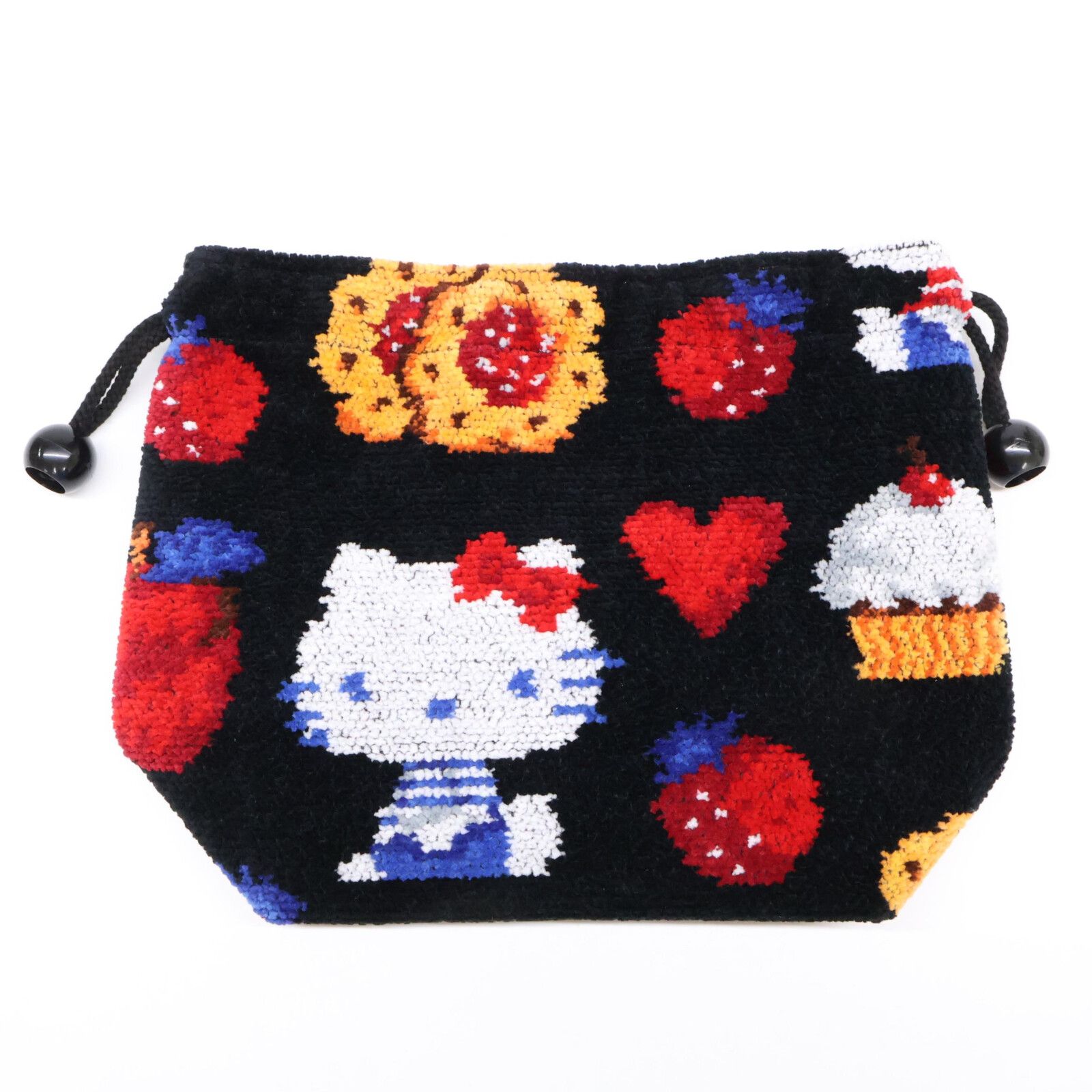 フェイラー　イエナ　ハローキティ　巾着 美品 FEILER フェイラー IENA ENFANT イエナアンファン別注
