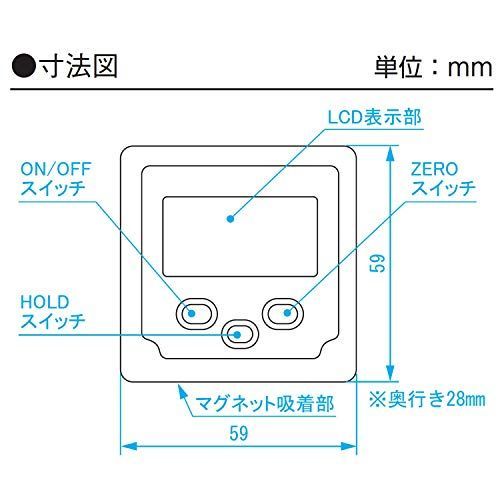 BB-180A 新潟精機 SK ベベルボックスデジタル角度計 絶対測定原点記憶