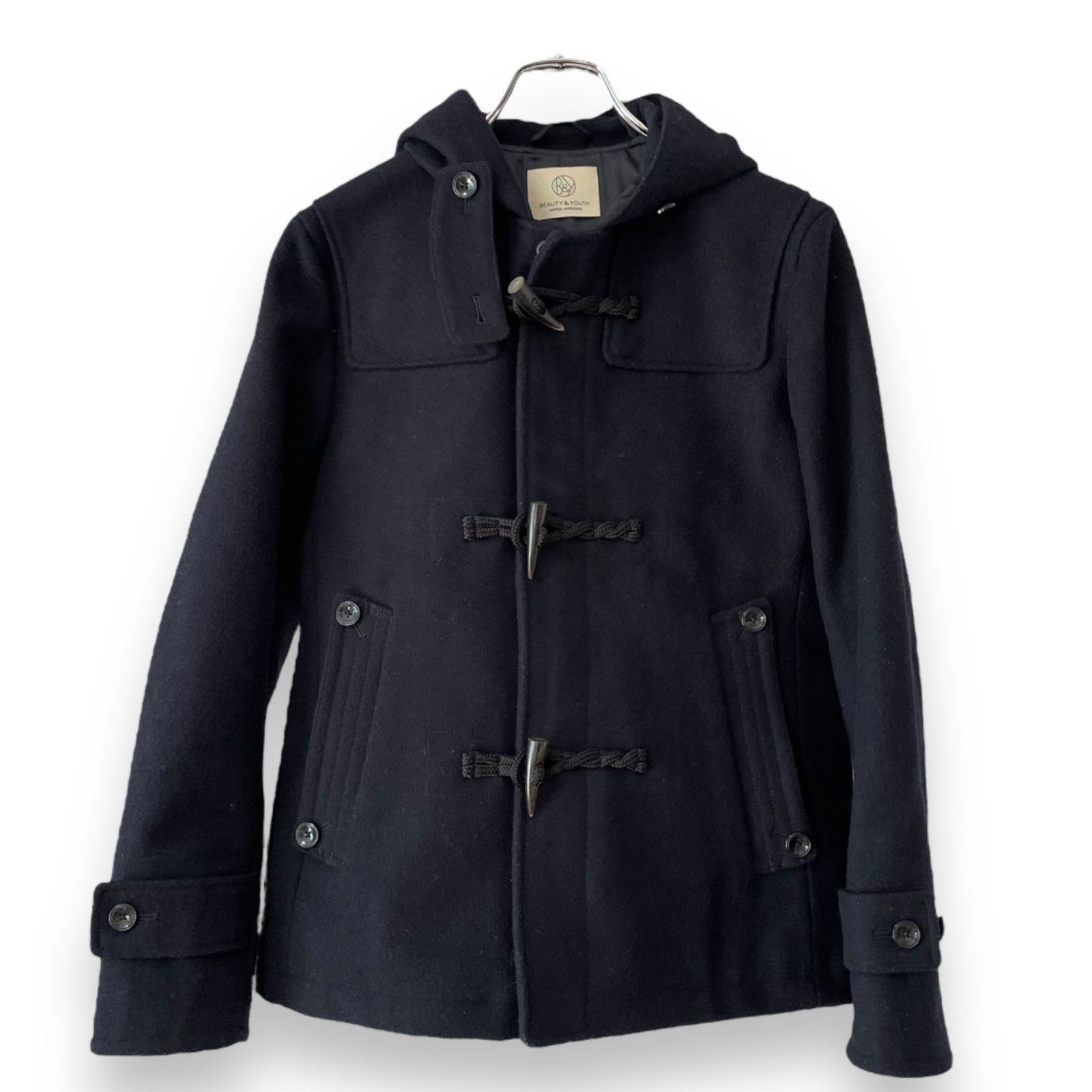 BEAUTY & YOUTH ダッフルコート ネイビー　サイズS BEAUTY & YOUTH ダッフルコート ネイビー サイズS BEAUTY&YOUTH