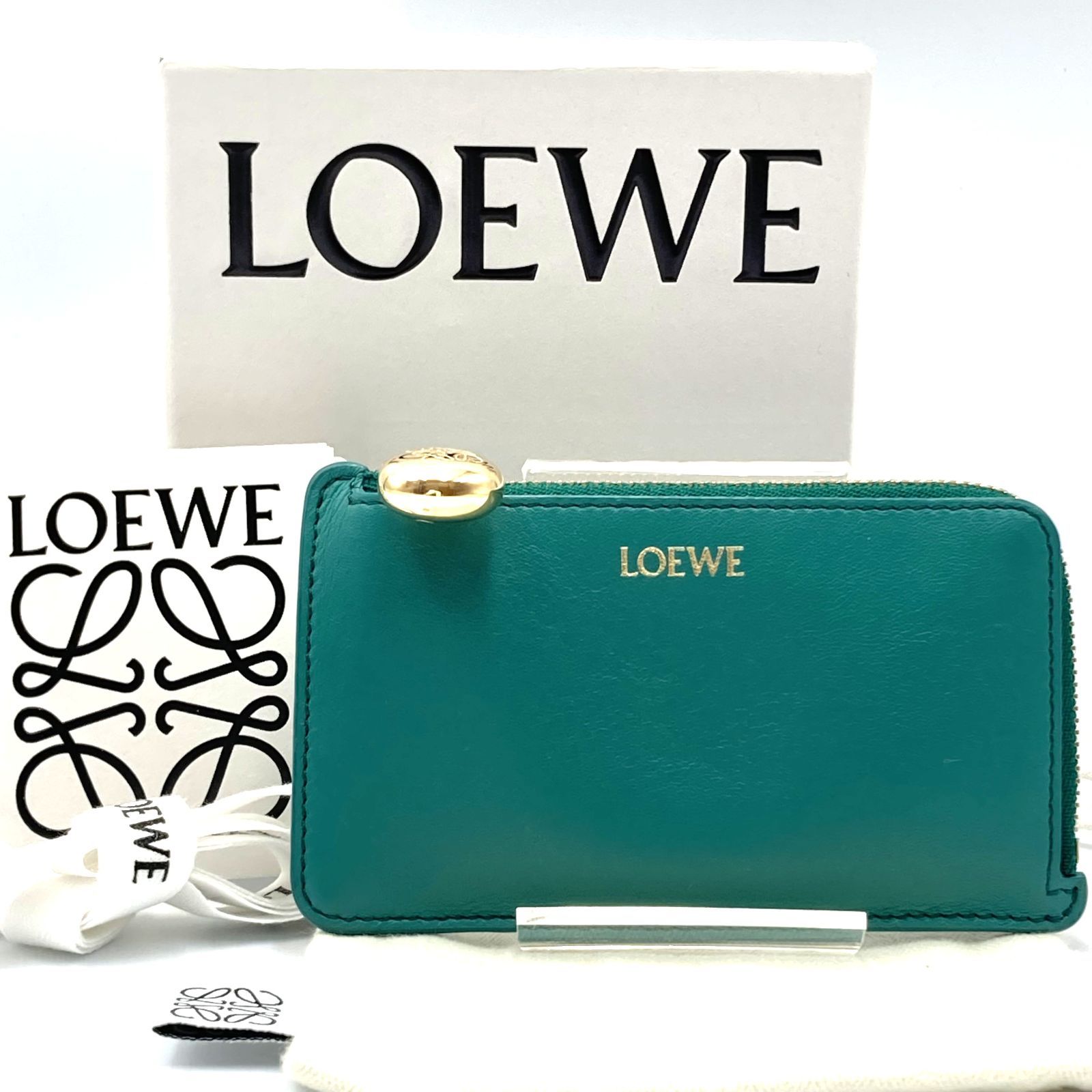 LOEWE】コインケース PEBBLE おきゃだ】loewe ペブルコイン