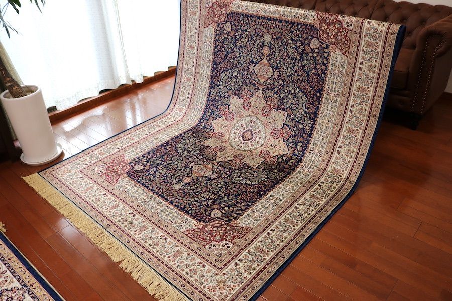 ペルシャ柄絨毯 200×290 新品未使用 大判ラグ カーペット 訳あり ペルシャ柄絨毯 200×290 新品未使用 大判ラグ カーペット 訳あり