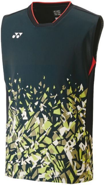 YONEX ヨネックス メンズゲームシャツ ノースリーブ BK サイズ O 10520 7 | スポーツ用品 運動 スポーツ ウェア 衣類 バドミントン トップス メンズ ブラックフィット 球技 ヨネックス YONEX 使いや